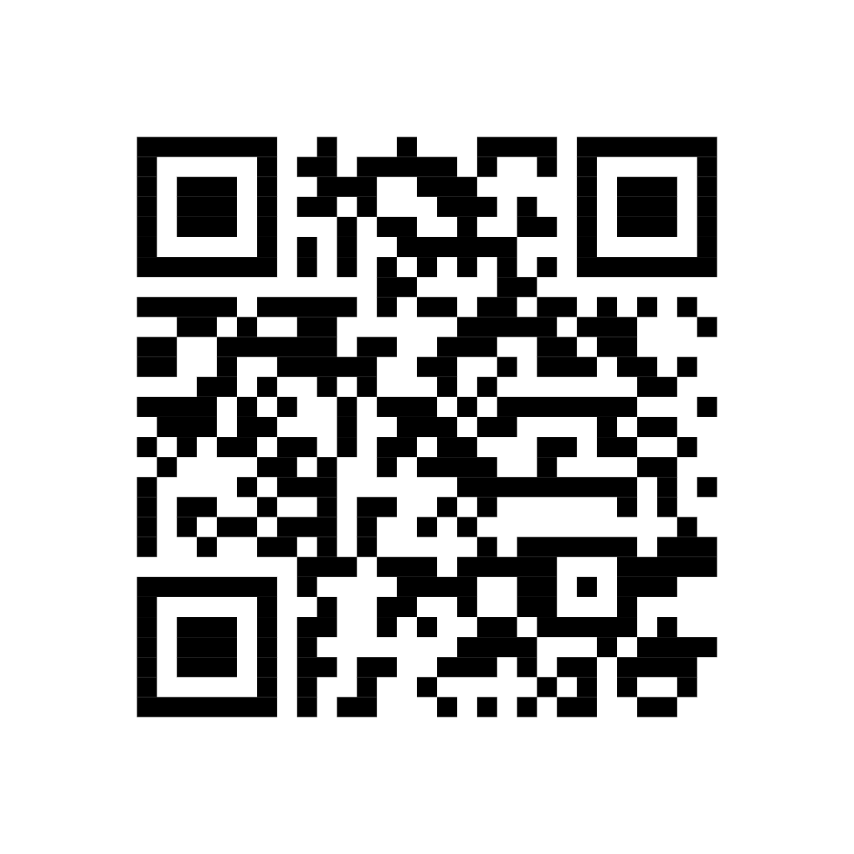 お問い合わせフォームをスマートフォンで開くQRコード