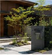 外構と植栽が完成した住まい